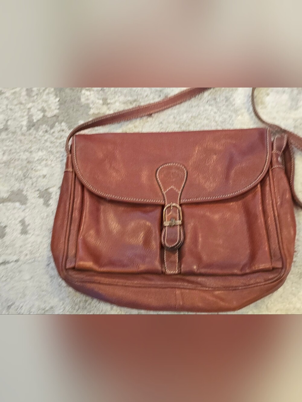 Henry Saxel Vintage Leather Purse